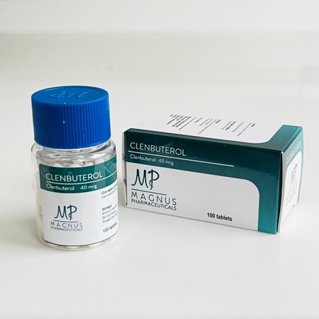 Фото 2 - Кленбутерол Магнус (Clenbuterol Magnus) 40мкг 100табл
