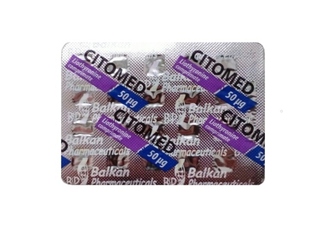 Фото 2 - Цитомед Балкан Т3 (Citomed Balkan) 50мкг 20табл