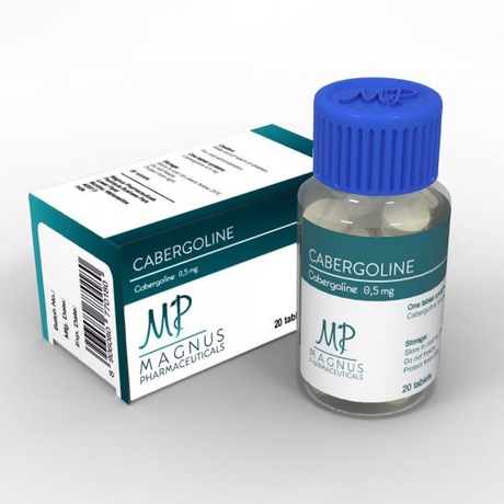Фото 3 - Каберголін Магнус (Сabergoline tablets Magnus) 0.5мг 20табл