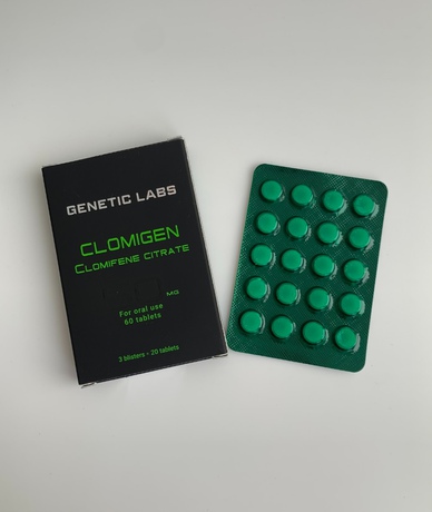 Фото 2 - Кломід Генетік (Clomigen Genetic) 50мг 20т (блістер)