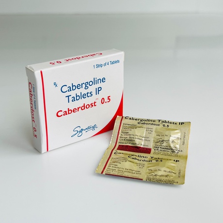 Фото 2 - Каберголін Кабердост (Cabergoline Caberdost) 0.5мг 4табл