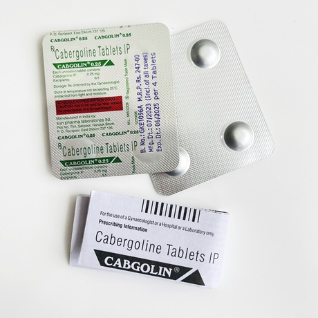Фото 3 - Каберголін Кабголін (Cabergoline Tablets IP Cabgolin) 0.25мг 4табл