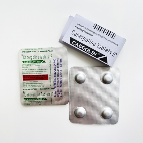 Фото 4 - Каберголін Кабголін (Cabergoline Tablets IP Cabgolin) 0.25мг 4табл
