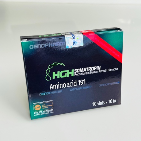 Фото 3 - Genopharm HGH Somatropin (Соматропін Генофарм) 1фл 10MО