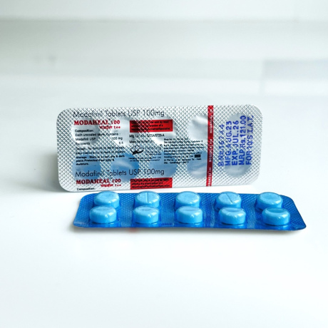 Фото 3 - Модафініл (Modafinil ModaHeal) 100мг 10табл