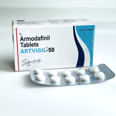 Фото 2 - Армодафініл Артвігіл (Armodafinil Artvigil) 50мг 10табл