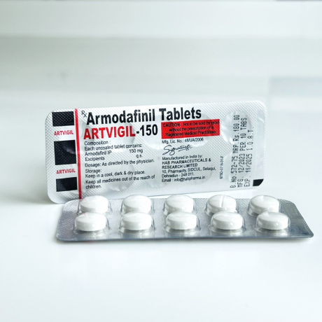 Фото 3 - Армодафініл Артвігіл (Armodafinil Artvigil) 150мг 10табл