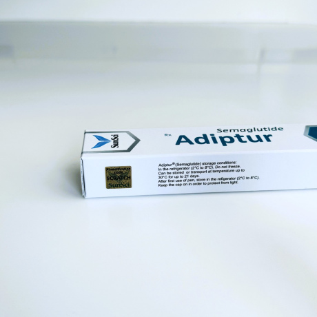 Фото 6 - Семаглутід Adiptur шприц-ручка (Semaglutide) 5мг