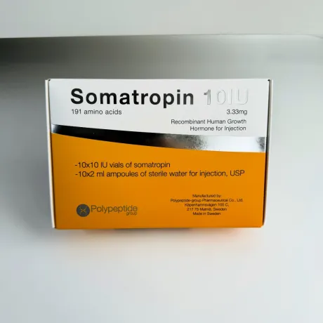 Фото 2 - Гормон росту Соматропін Поліпептид (Somatropin Polypeptide) 10фл 10мо