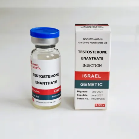 Фото 2 - Testosterone Enanthate Genetic Israel (Тестостерону Енантат Генетік Ізраїль) 250мг 10мл