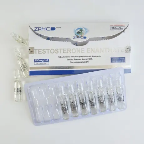 Фото 2 - Testosterone Enanthate ZPHC 500мг (Тестостерон Энантат ампулы) 250мг 2мл