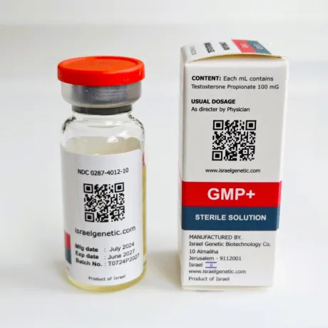 Фото 4 - Тестостерон пропионат Генетик Израиль (Testosterone Propionate Genetic Israel) 100мг 10мл