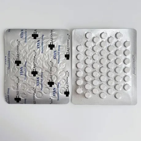 Фото 3 - Станозолол Алчем (Stan-10 Allchem) 10мг 50т (блистер)