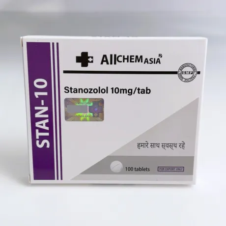 Фото 2 - Станозолол Алчем (Stan-10 Allchem) 10мг 50т (блистер)