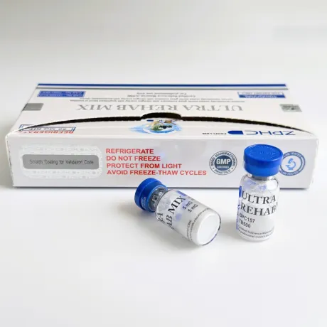 Фото 4 - Пептидна суміш Ultra Rehab Mix ZPHC 50mg (BPC157 + TB500) 5фл по 10мг