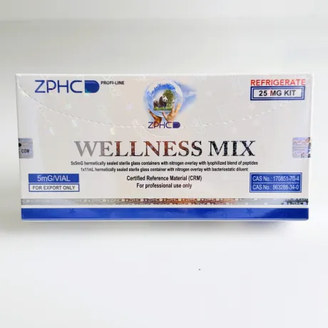 Фото 2 - Пептидный микс Wellness Mix ZPHC 25mg (Cjc 1295 + Ipamorelin) 5фл по 5мг