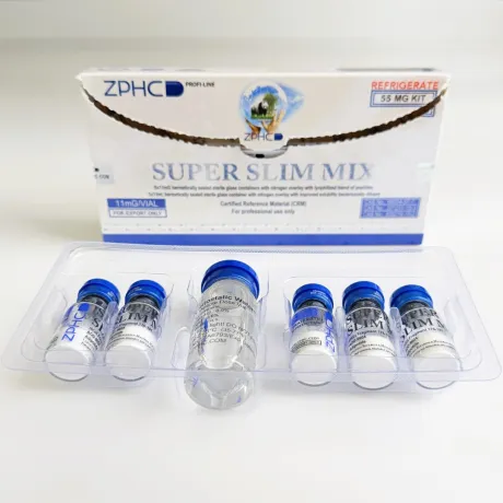 Фото 3 - Пептидний мікс Super Slim Mix ZPHC 55mg (HGH Frag+AOD-9604+Adipotide) 5фл по 11мг