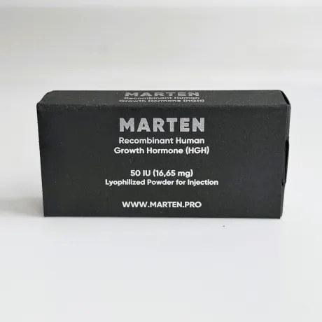 Фото 7 - Гормон роста Мартен (Marten) 50МЕ (5фл по 10МЕ)