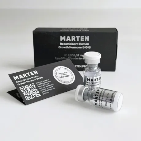 Фото 2 - Гормон роста Мартен (Marten) 50МЕ (5фл по 10МЕ)