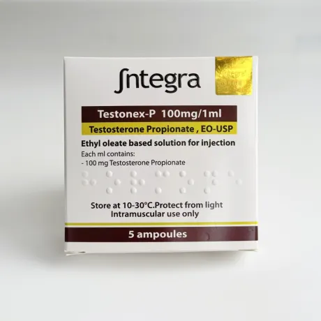 Фото 4 - Тестостерон пропионат Интегра (Testonex-P Integra) 5амп 100мг\амп