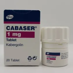Каберголін Пфайзер Кабазер (Pfizer Cabaser) 1мг 1табл